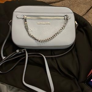 Michael kors blue crossbody brand new and authentic!